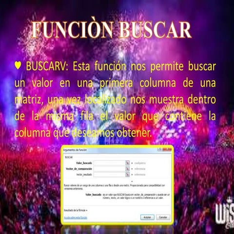 Funcion buscarv