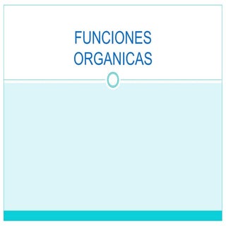 Funciones Organicas