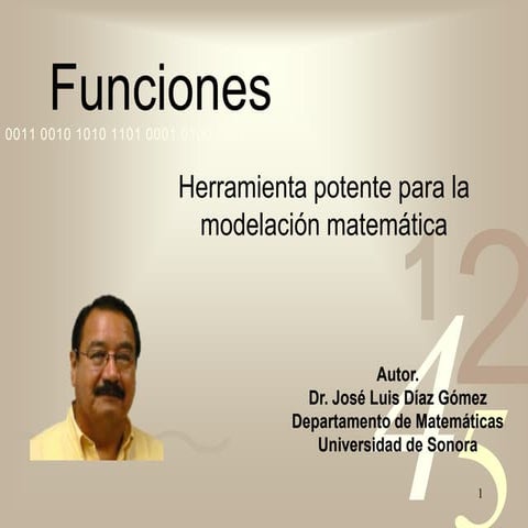 Funciones y modelos matematicos | PPTX