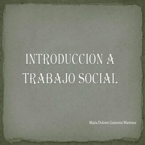 Funciones basicas de trabajo  social