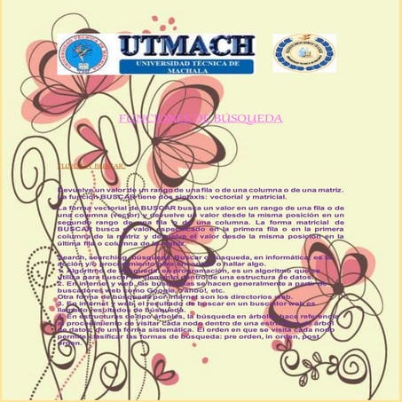 Funciones de búsqueda 