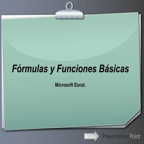 Funciones de excel