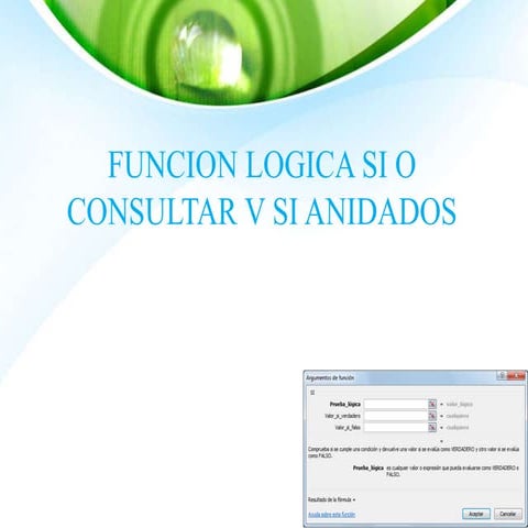 Funciones logicas si