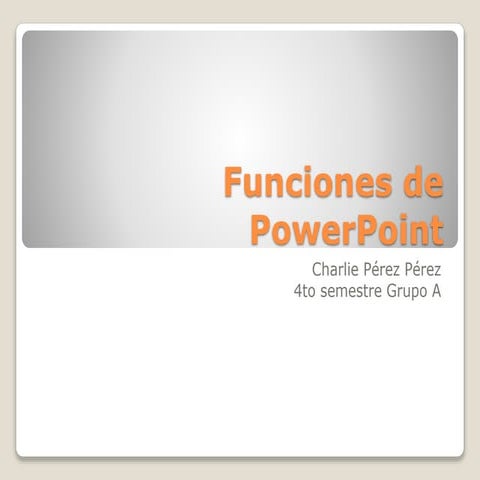 Funciones powerpoint c