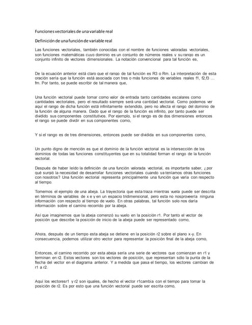 Funciones vectoriales de una variab...