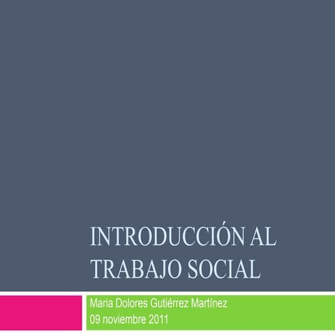 Funciones y principios del trabajador social