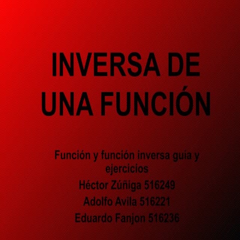 Funcion inversa trigonometria.