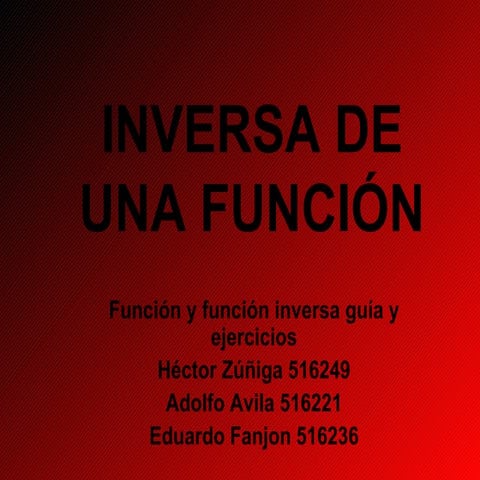Funcion inversa trigonometria.