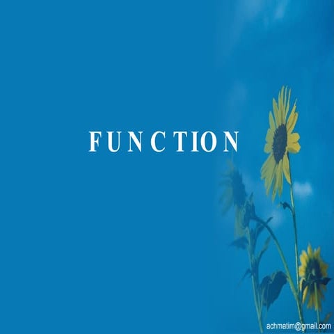 Function
