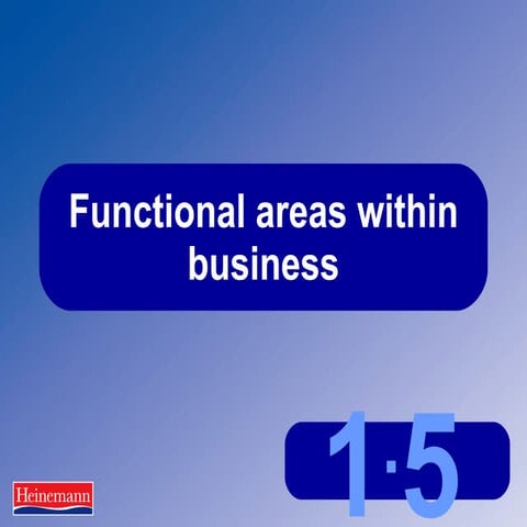 Functionalareas