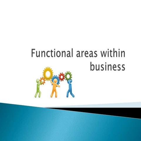 Functional areas of a business 2