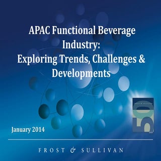 Functional Beverage Industry-Trends...