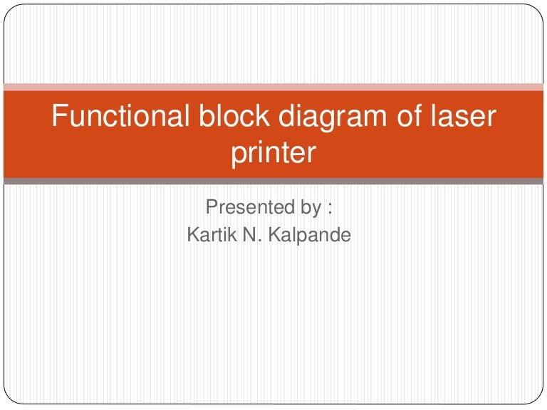 Functional block diagram_of_laser_printer