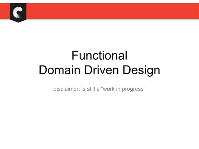 Functional DDD