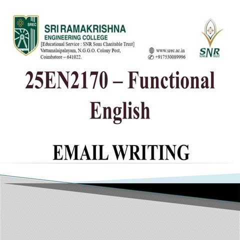 FS English Level 2 - April 1, 2023 (Writing: Letters and emails). | PDF