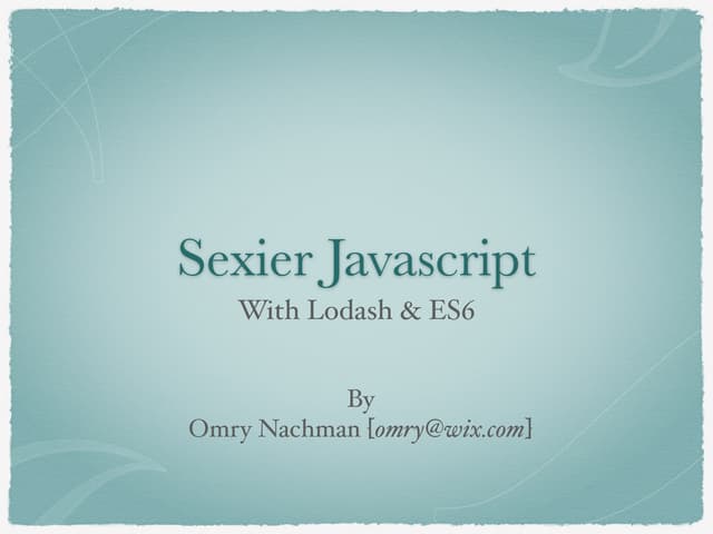 Functional es6