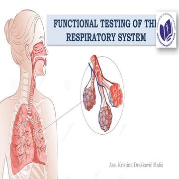 Pulmonary function test ppt slideshare | PPTX