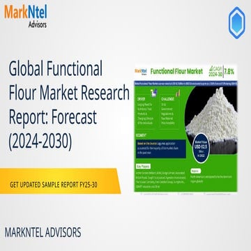 Functional Flour Market | PPTX