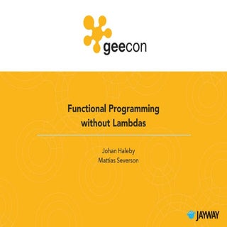 GeeCON 2014 - Functional Programmin...