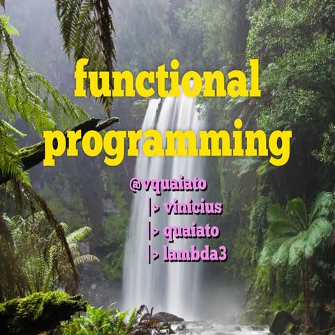 Functional programming