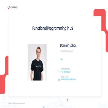 Functional Programming In JS | PPT
