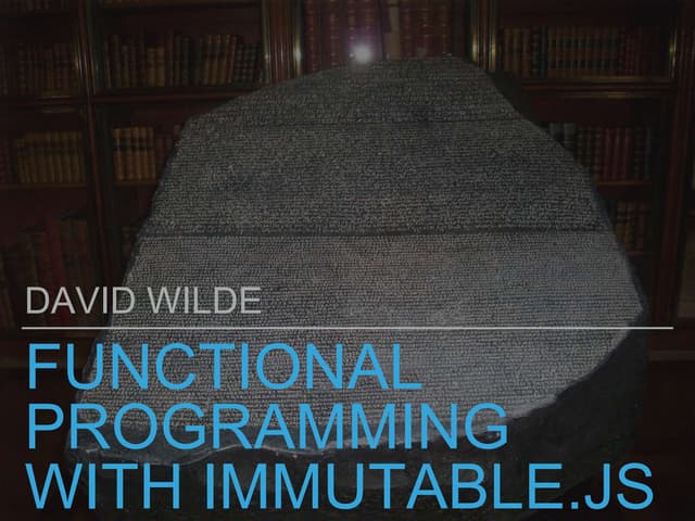 Functional programming with Immutable .JS