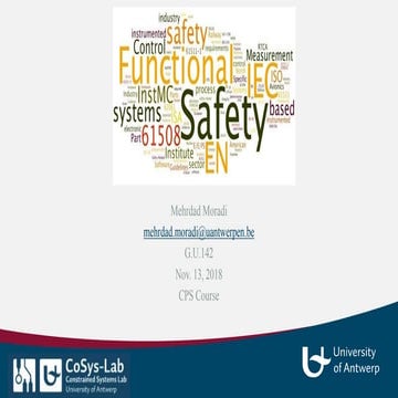 Functional safety by FMEA/FTA