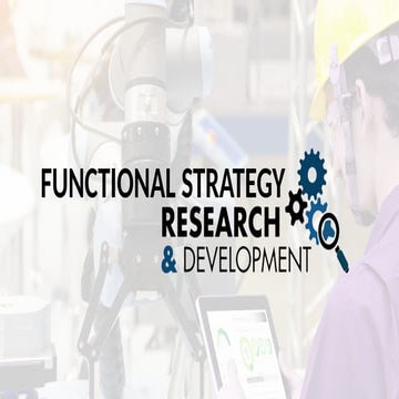 Functional Strategy research and development