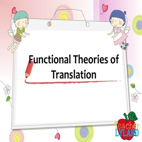Functional theories