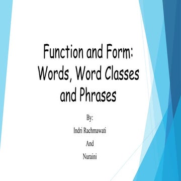 Function and form | PPT