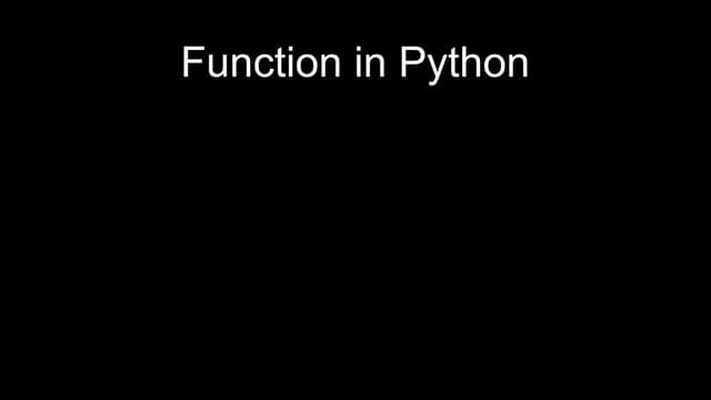 Function in Python [Autosaved].ppt