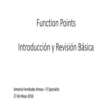 Function points