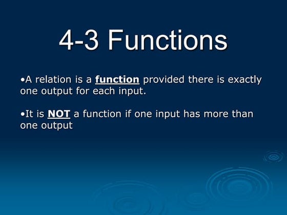 PPt on Functions | PPT