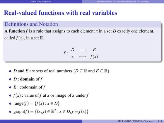 Functions JC H2 Maths | PDF