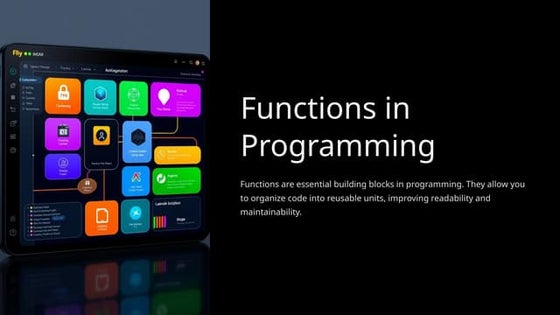 Functions in python What are functions. Types of functions.pptx