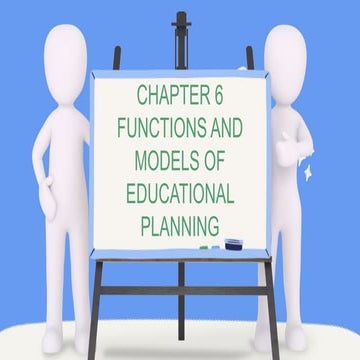 Functions of Educational Planning