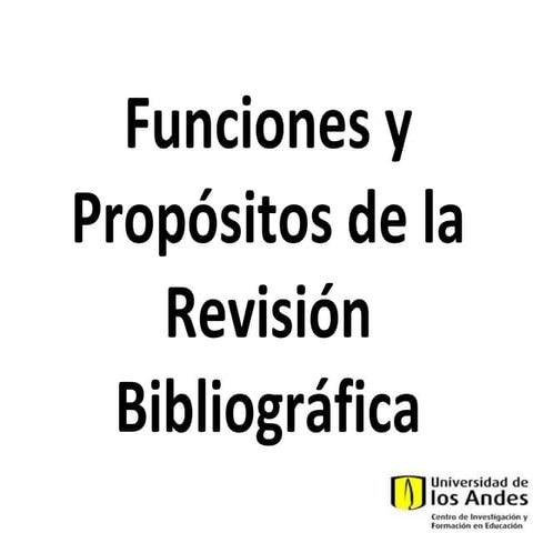 Functions And Role Of A Lit Review