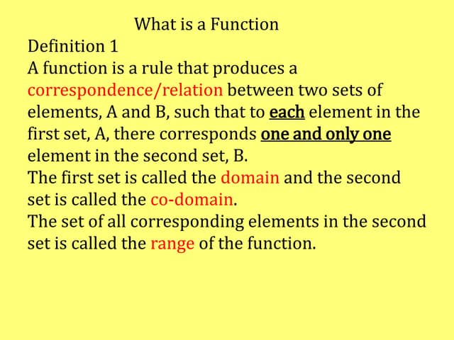 Functions form 3