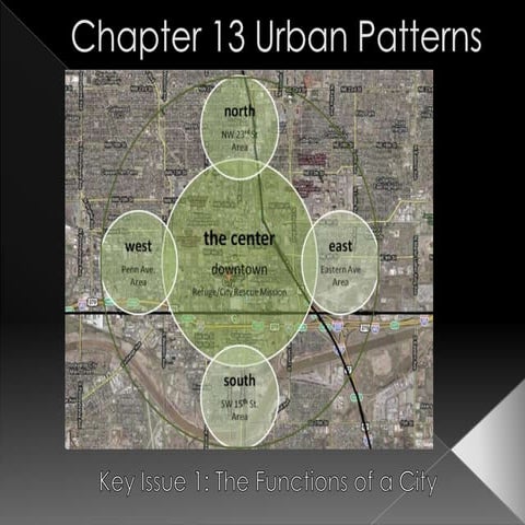 AP Human Geography: City Functions and Urban Patterns