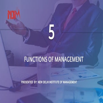 Functions of management 