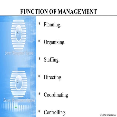 Functionsofmanagement 130724014518-phpapp02 | PPT