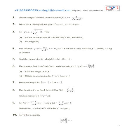Functionworksheet1