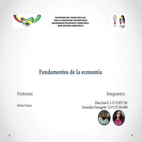 Fundamentos de la economia | PPTX