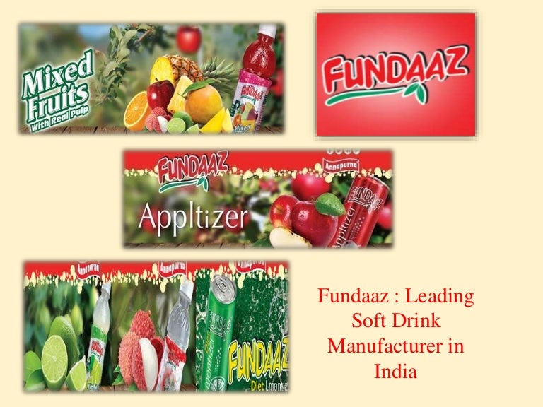 Fundaaz Leading Soft Drinks Manufacturer in India