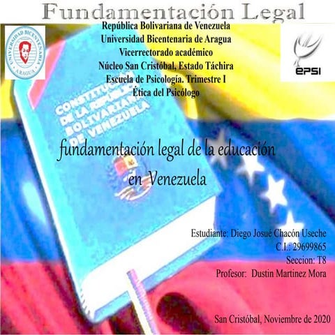 Fundamentacion legal