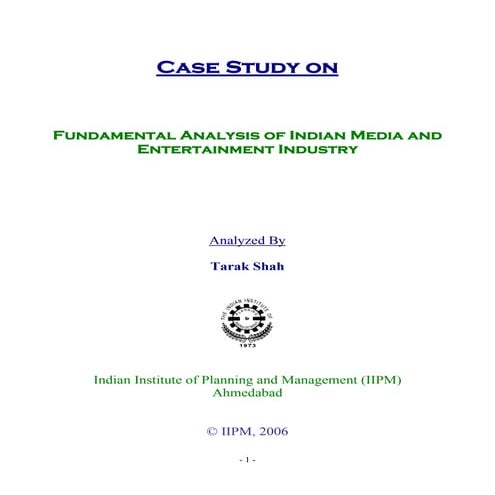 Fundamental analysis-of-media-and-entertainment-industry