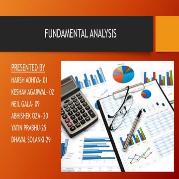 Fundamental analysis ppt
