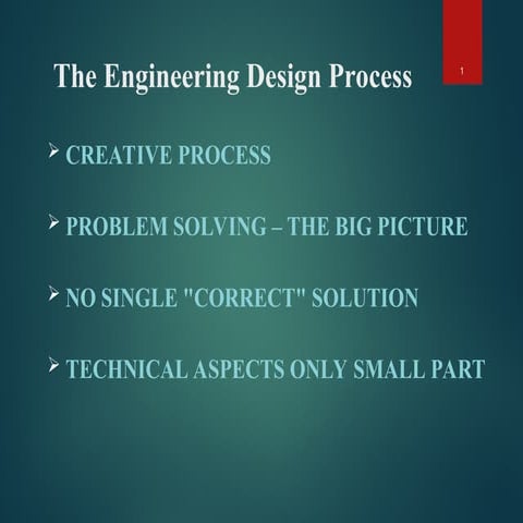 Engineering Design Process | PPT
