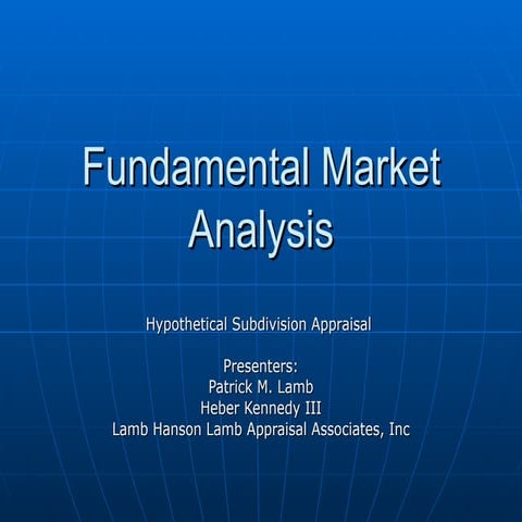 Fundamental Market Analysis Final