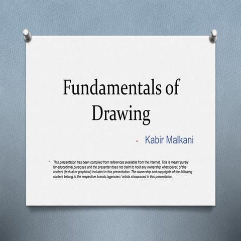 Fundamental of drawing   rajesh jain hawala